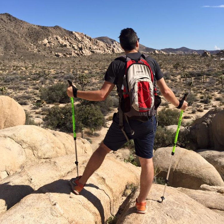 Nordic walking poles with suspension in the group Leisure / Exercise at SmartaSaker.se (13502)