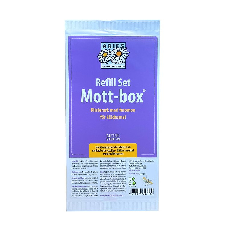 Refill for clothes moth box 2-pack in the group at SmartaSaker.se (13617)