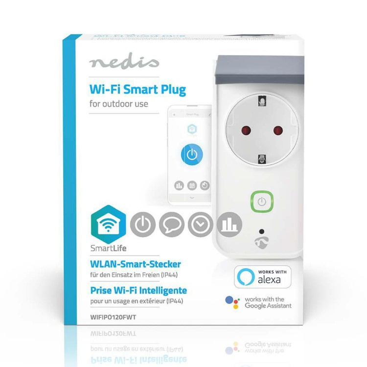WiFi Smart Plug for outdoor use in the group House & Home / Electronics / Smart Home at SmartaSaker.se (13778)