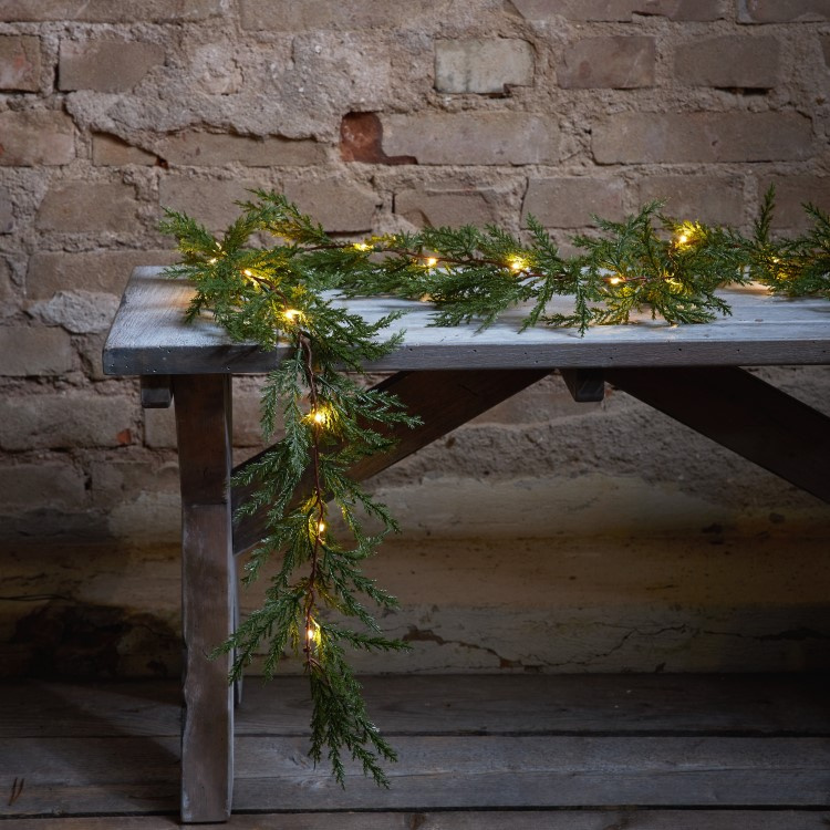 Christmas garland for outdoor use in the group Holidays / Advent & Christmas / Christmas lighting at SmartaSaker.se (13898)