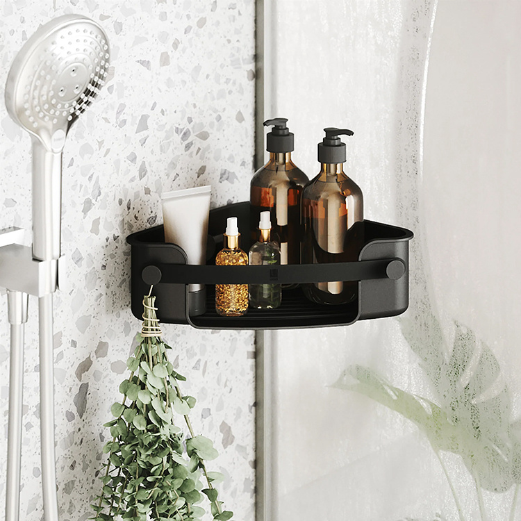 Self-adhesive corner shelf in the group House & Home / Bathroom / Bathroom storage at SmartaSaker.se (13965)