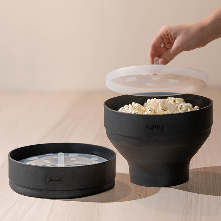 Microwave Popcorn maker, Black in the group House & Home / Kitchen / Microwave cooking at SmartaSaker.se (14073-S)