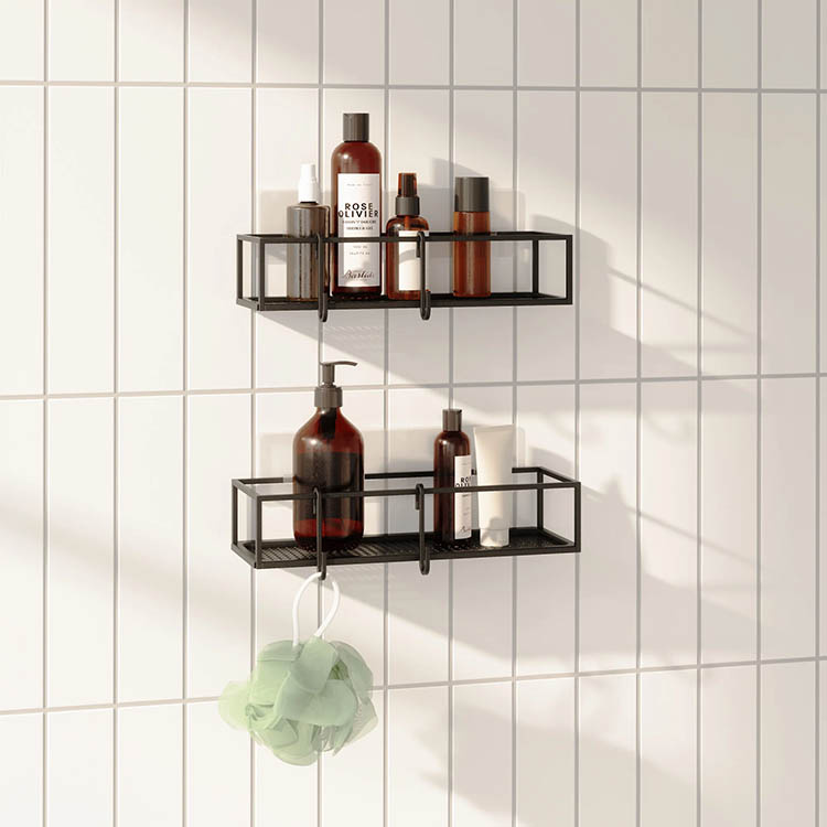 Metal shelf 2-pack in the group House & Home / Bathroom / Bathroom storage at SmartaSaker.se (14271)
