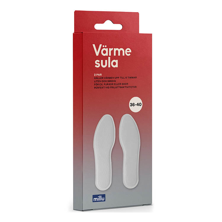 Heating insoles 2-pack in the group Leisure / Outdoor life / Outdoor Equipment at SmartaSaker.se (14686)