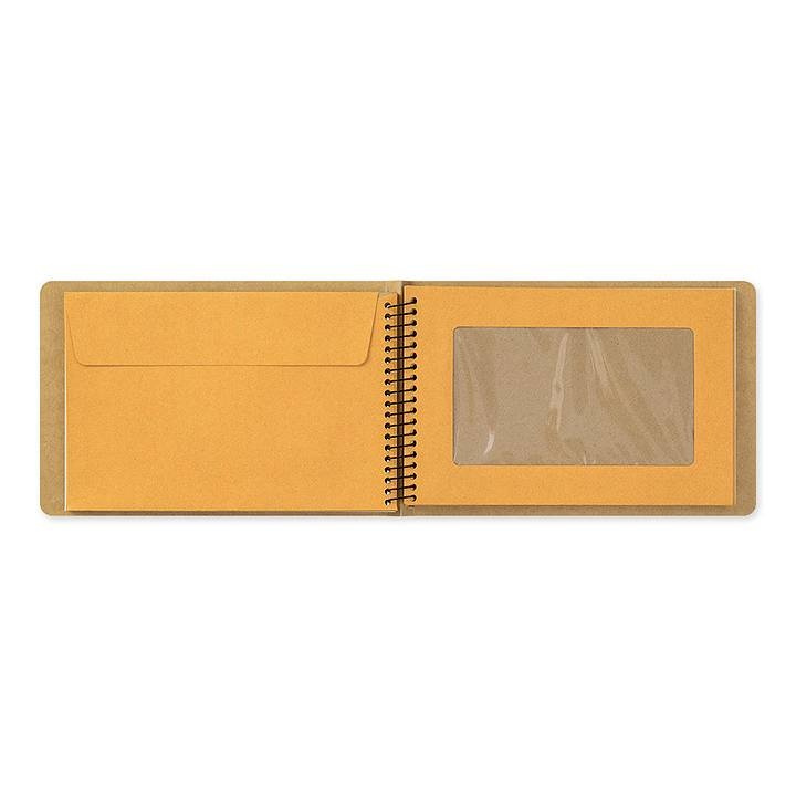 Album, Envelopes with Windows, SPIRAL RING B6, 12 pages, Traveler\'s Company, Natur in the group Storage / Office supplies at SmartaSaker.se (40001)