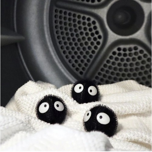 Anti Lint Balls for Washing machines, Set of 6, LAUNDRY BUDDIES, Ø 4,5 cm, Kikkerland, Black in the group Storage / Laundry and care at SmartaSaker.se (40010)