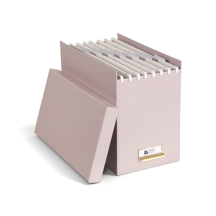 Archive box, BIGSO JOHAN RESTORE, 35 x 18,5 x H 27 cm in the group Storage / Storage boxes / BigSo storage boxes at SmartaSaker.se (40014)