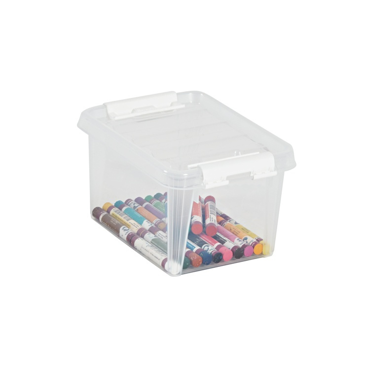 Box, Small, SMARTSTORE 1,5L HOME, 20 x 15 x H11 cm, Clear / White in the group Storage / Storage boxes / SmartStore storage boxes at SmartaSaker.se (40023)