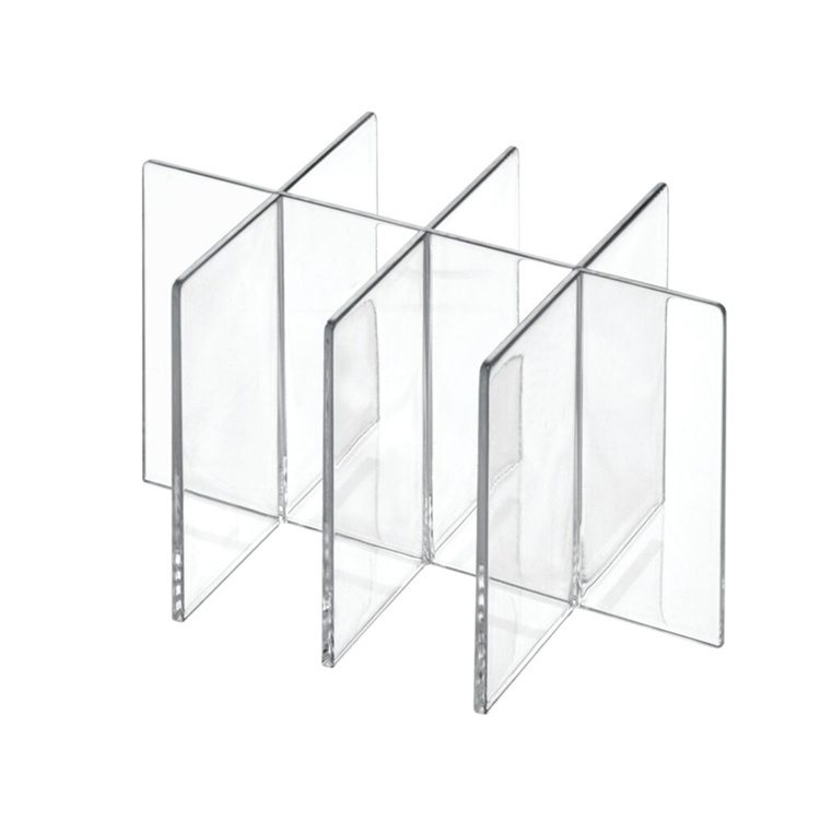 Organiser, 8 compartments, THE HOME EDIT SMALL BIN DIVIDER, Clear in the group Storage / Storage boxes / Mini organizers at SmartaSaker.se (40054)