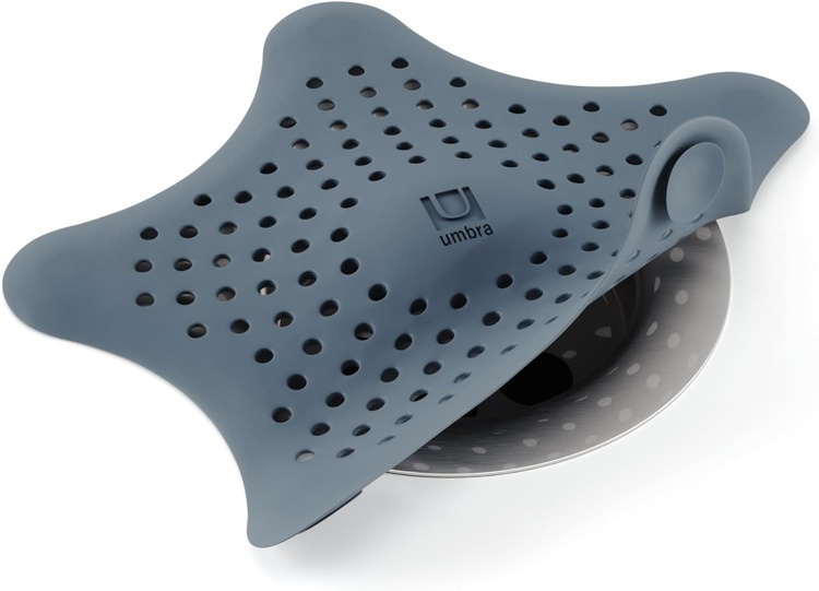 Drain Filter in silikon, STARFISH HAIR CATCHER, 15 x 15 cm, Umbra in the group Storage / Bathroom storage at SmartaSaker.se (40060)