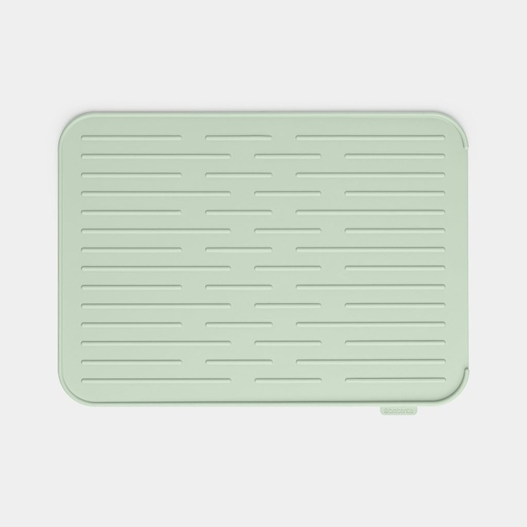 Dish Drying Mat in Silicone, BRABANTIA , 44 x 32,5 cm, Jade Green in the group Storage / Kitchen storage / Dish racks and sink accessories at SmartaSaker.se (40068)