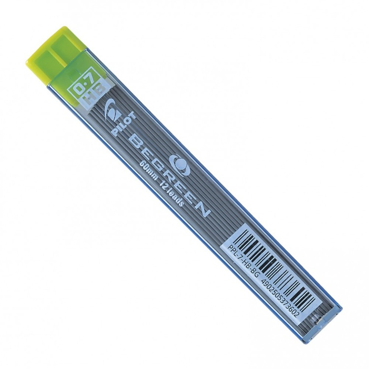Leads, PILOT BEGREEN HB 0,7 mm, Grå in the group Storage / Office supplies at SmartaSaker.se (40144)