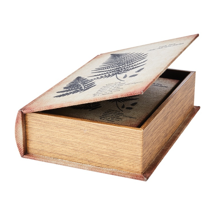 Secret Storage Book, LADY FERN, LARGE, 27 x 19 x H 7 cm in the group Storage / Storage boxes / Mini organizers at SmartaSaker.se (40157)