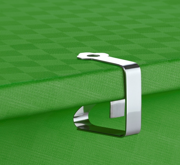 Tablecloth clips, 4 pcs, TICHTUCHKLEMMEN, Stainless steel in the group Storage / Kitchen storage at SmartaSaker.se (40214)
