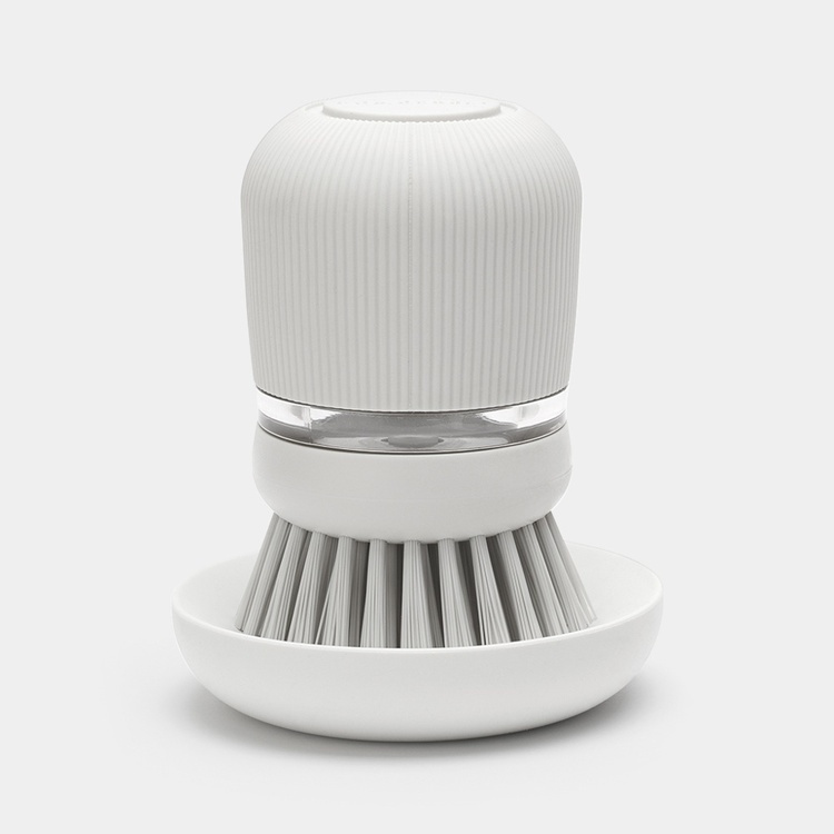 Scrub dish brush with dispenser, SOAP DISPENSING, Brabanta in the group Storage / Cleaning and waste sorting / Cloths and brushes at SmartaSaker.se (40385)