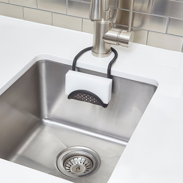 Sink Caddy, SLING FLEXIBLE SINK ORGANIZER, Umbra in the group Storage / Kitchen storage / Dish racks and sink accessories at SmartaSaker.se (40409)
