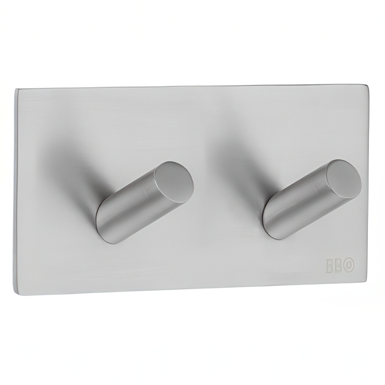 Double hook, Self-adhesive, Square, BESLAGSBODEN, 9 x H 4,5 cm in the group Storage / Magnets and adhesives / Self-adhesive hooks at SmartaSaker.se (40502)