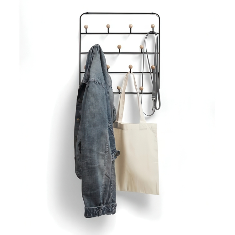 Door wardrobe, over door, ESTIQUE, 14 hooks, Umbra in the group Storage / Bedroom storage / Over door hooks at SmartaSaker.se (40536)