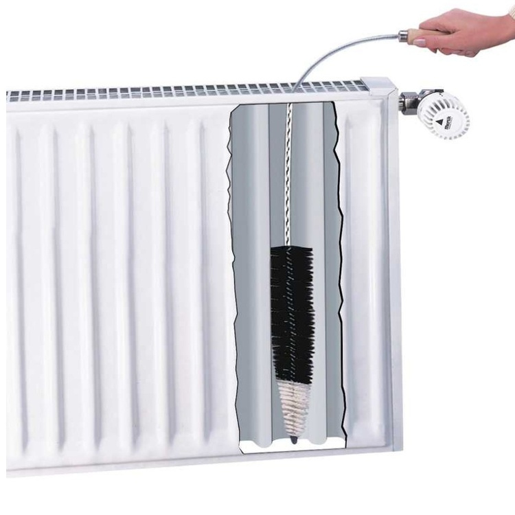 Radiator Brush, Extra Long. HEIZKÖRPER- BÜRSTE, 120 cm, Nature / Black in the group Storage / Cleaning and waste sorting / Cloths and brushes at SmartaSaker.se (40541)