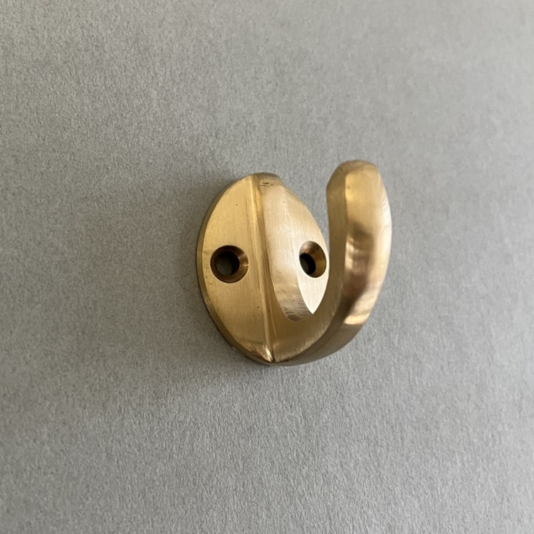 Hook, Mini, EXMEZ, Brushed Brass in the group Storage / Hallway storage / Hooks and hangers at SmartaSaker.se (40546)