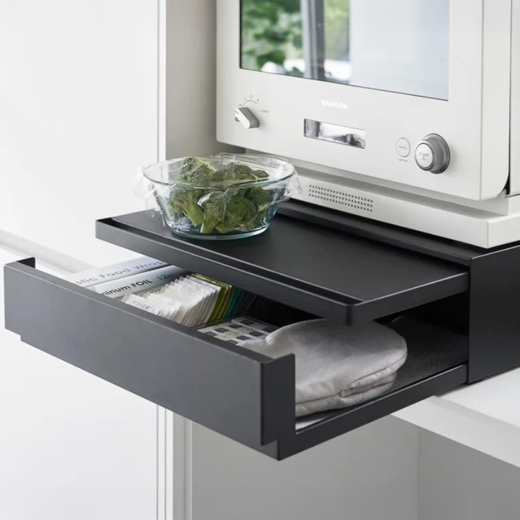 Extra Storage, Metal, LARGE TOWER COUNTERTOP DRAWER, 45 x 39,3 x H 13,5 cm, Yamazaki in the group Storage / Kitchen storage at SmartaSaker.se (40578)