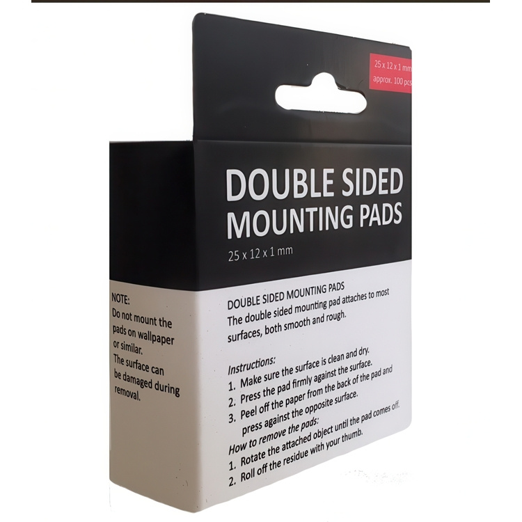 Mounting Pads, Double sided, 100 psc, BÜNGERS, White in the group Storage / Magnets and adhesives / Signs and labels at SmartaSaker.se (40643)