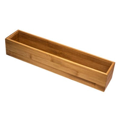 Storage Tray in Bamboo, TIDY SMART, 8 x 38 x H 7 cm, Nature in the group Storage / Storage boxes / Mini organizers at SmartaSaker.se (40671)