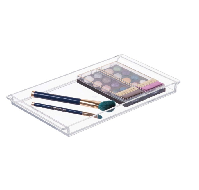 Storage Tray, VANITY TRAY, 30,5 x 18 cm, Clear in the group Storage / Bathroom storage at SmartaSaker.se (40710)