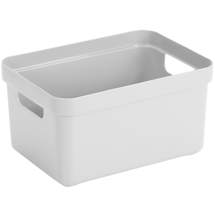 Storage Basket, 13 Liter, SIGMA BASKET MEDIUM, 35 x 24,6 x H18,3 cm, White in the group Storage / Storage boxes at SmartaSaker.se (40760)
