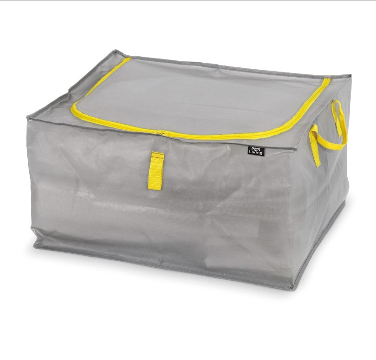 Multipurpose Cover, 70 L TAURUS SUPER TOUGH MEDIUM, 55 x 45 x H 30 cm, Silver grey / Yellow in the group Storage / Storage boxes at SmartaSaker.se (40832)