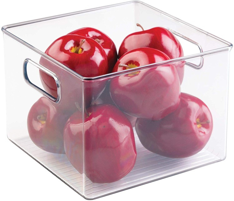 Storage Box, PANTRY BINZ, Square, 20 x 20 x H15 cm, Clear in the group Storage / Kitchen storage / Storage bins and jars at SmartaSaker.se (40839)