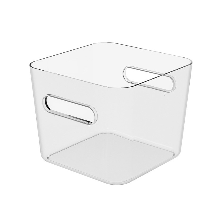 Storage Basket, SMARTSTORE COMPACT SQUARE LARGE, 20 x 20 x H 16 cm, Clear in the group Storage / Storage boxes / SmartStore storage boxes at SmartaSaker.se (40854)