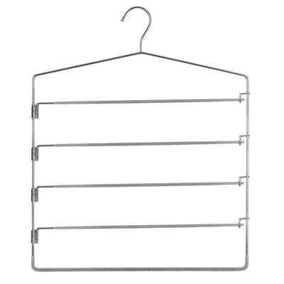 Hanger for pants, 5 Tier, CINTRES PANTALON, 37,5 x H 45 cm , Silver / Grey in the group Storage / Wardrobe storage / Hangers and hooks at SmartaSaker.se (40959)