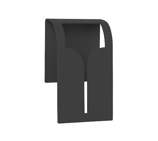 Towel holder in Steel, Self-adhesive, BLOMUS BOGO TOWEL CLIP, 5 x 2.5 x H 8 cm, Black in the group Storage / Bathroom storage at SmartaSaker.se (41061)