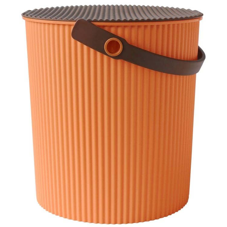 Bucket / basket with lid, LARGE OMNIOUTIL, 20L, Apricot in the group Storage / Storage room and garage / Baskets and buckets at SmartaSaker.se (41076)