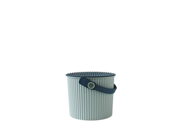 Bucket / basket with lid, MINI OMNIOUTIL, 4 L, Light Blue in the group Storage / Storage room and garage / Baskets and buckets at SmartaSaker.se (41090)