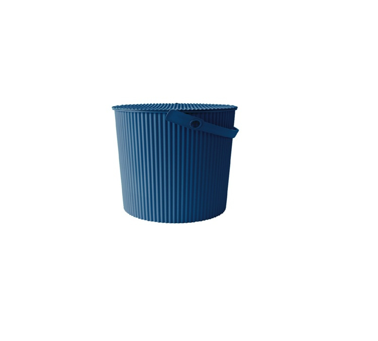 Bucket / basket with lid, MINI OMNIOUTIL, 4 L, Navy in the group Storage / Storage room and garage at SmartaSaker.se (41122)