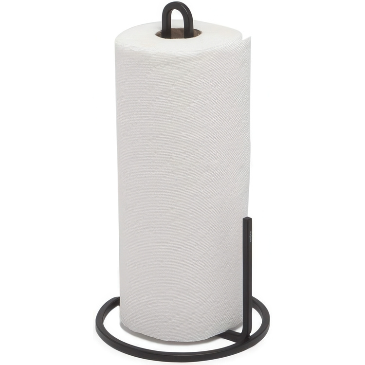 Holder for paper towels, SQUIRE, Umbra, Black in the group Storage / Kitchen storage at SmartaSaker.se (41209)