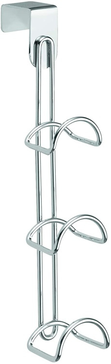 Hanging storage for bags, Over door, CLASSICO HANDBAG HOLDER, 5 x H 27 cm, Silver in the group Storage / Wardrobe storage / Bag storage at SmartaSaker.se (41269)