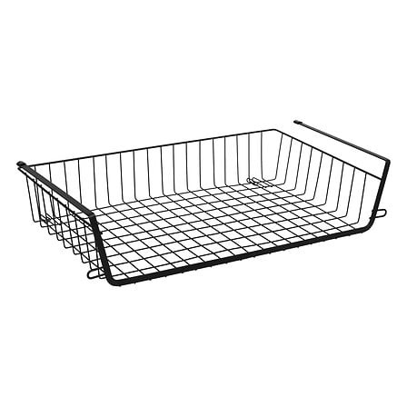 Hanging basket, Stackable, Large, ÉTAGÈRE À SUSPENDRE, 51,5 x 30 x H 11,5 cm, Black in the group Storage / Kitchen storage / Kitchen cabinet organizers / Under shelf storage at SmartaSaker.se (41323)