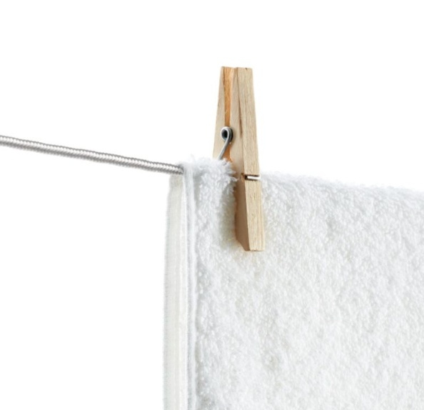 Wooden clothes pegs, Set of 12, MOLLETTE, Nature in the group Storage / Laundry and care / Drying racks at SmartaSaker.se (41369)
