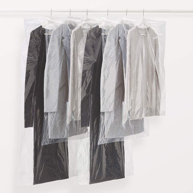 Cloth covers /Transparent Bags, Scented, Short + Long, Set of 6, SACOS GUARDARROPA, Clear in the group Storage / Wardrobe storage / Garment covers at SmartaSaker.se (41393)