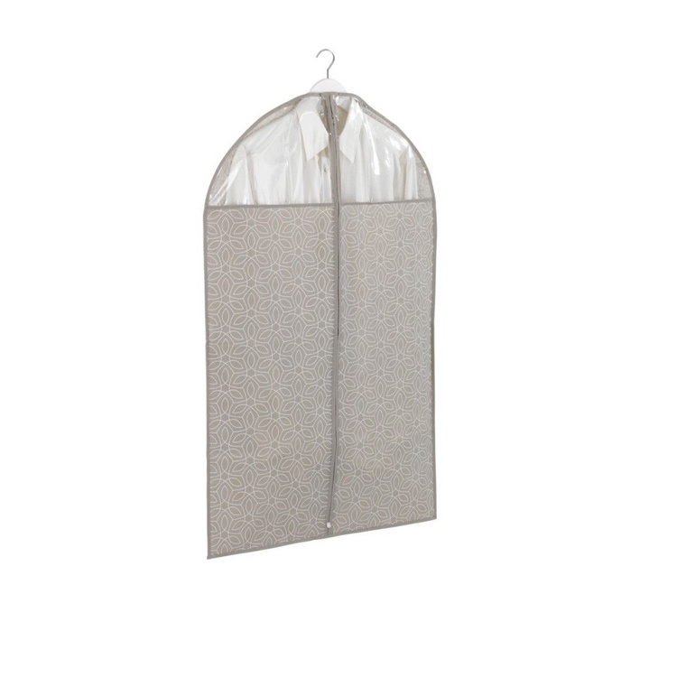 Dress cover / Garment bag, BALANCE, 60 x H 100, Taupe in the group Storage / Wardrobe storage / Garment covers at SmartaSaker.se (41406)