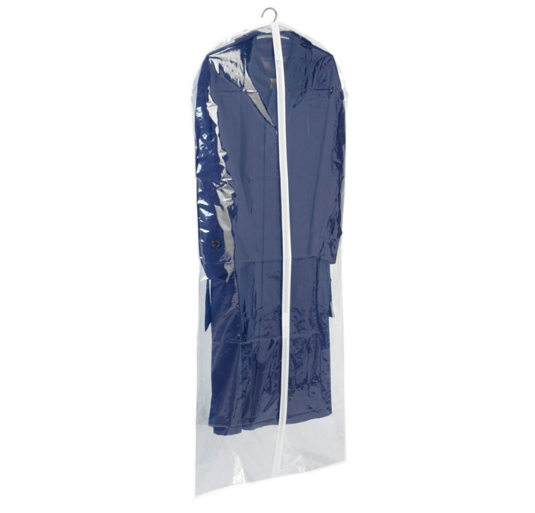 Garment bag, Extra Long, KLEIDERSACK, 60 x H 150 cm, Transparent in the group Storage / Wardrobe storage / Garment covers at SmartaSaker.se (41413)