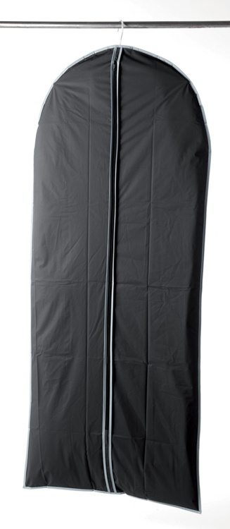 Clothes Cover, Long, URBAN BLACK, 60 x H 137 cm, Black in the group Storage / Wardrobe storage / Garment covers at SmartaSaker.se (41437)