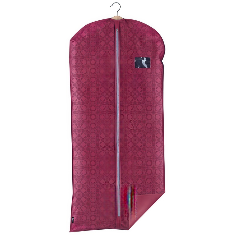 Dress cover / Garment bag, Long, ELLA PURPLE, 60 x H135 cm in the group Storage / Wardrobe storage / Garment covers at SmartaSaker.se (41440)