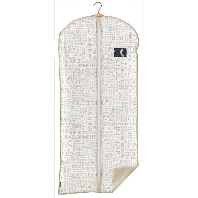 Dress cover / Garment bag, Long, URBAN GOLD, 60 x H135 cm, White / Beige in the group Storage / Wardrobe storage / Garment covers at SmartaSaker.se (41447)