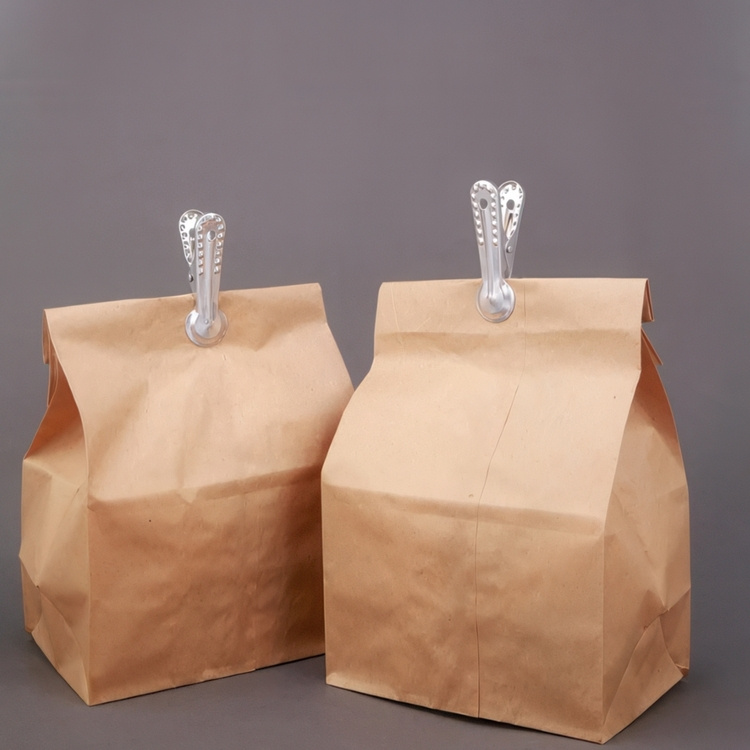 Clamps, Set of 10, BAG-CLIPS LARGE, Kikkerland, Aluminum in the group Storage at SmartaSaker.se (41455)