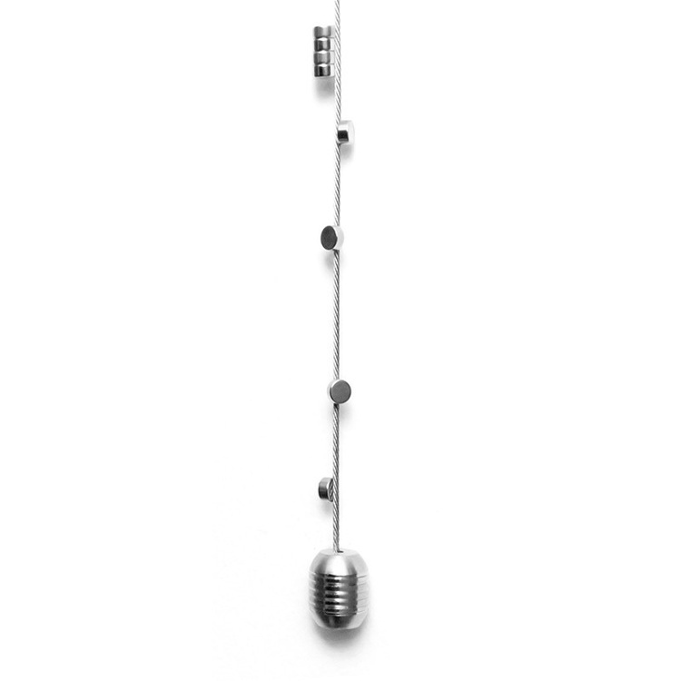 Magnetic card holder, STEELY DAN, 200 cm, Silver in the group Storage / Magnets and adhesives / Magnetic storage at SmartaSaker.se (41507)