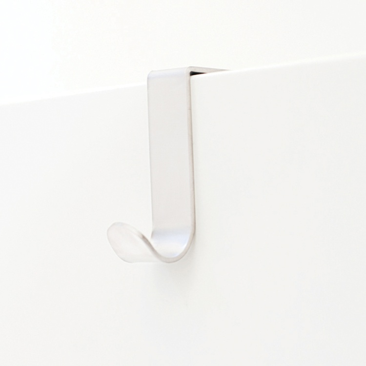 Hooks over cabinet door, Set of 2, J-HOOKS, White in the group Storage / Bedroom storage / Over door hooks at SmartaSaker.se (41546)